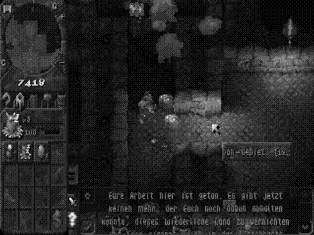 Screenshot: Dungeon Keeper