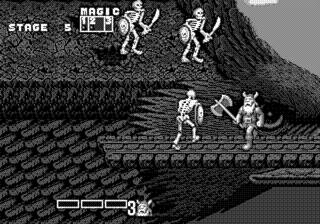 Screenshot: Golden Axe