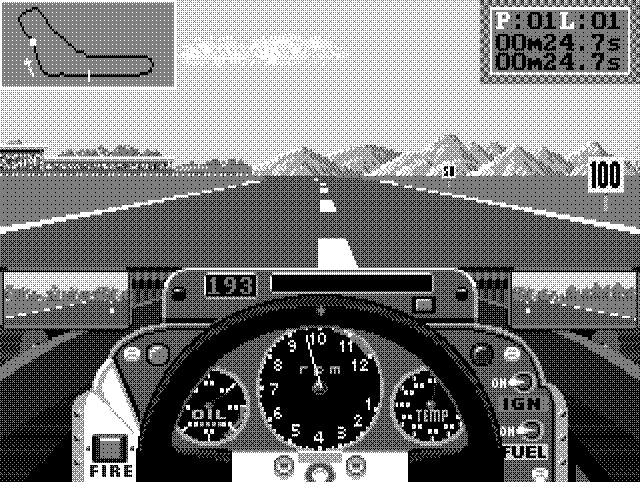 Screenshot: Grand Prix Circuit