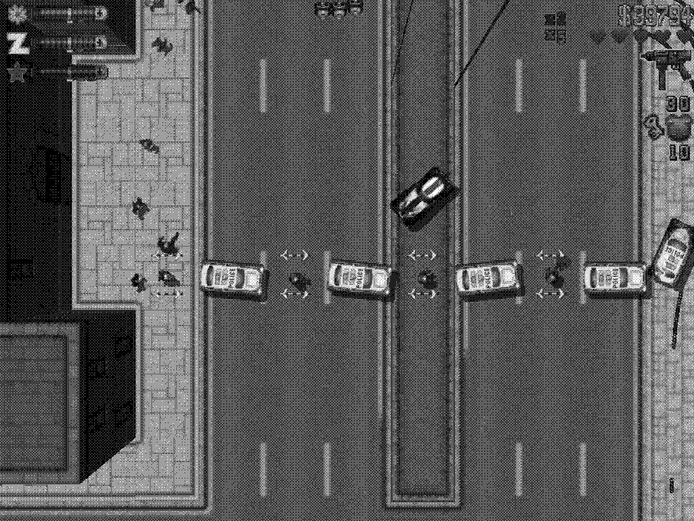 Screenshot: Grand Theft Auto 2