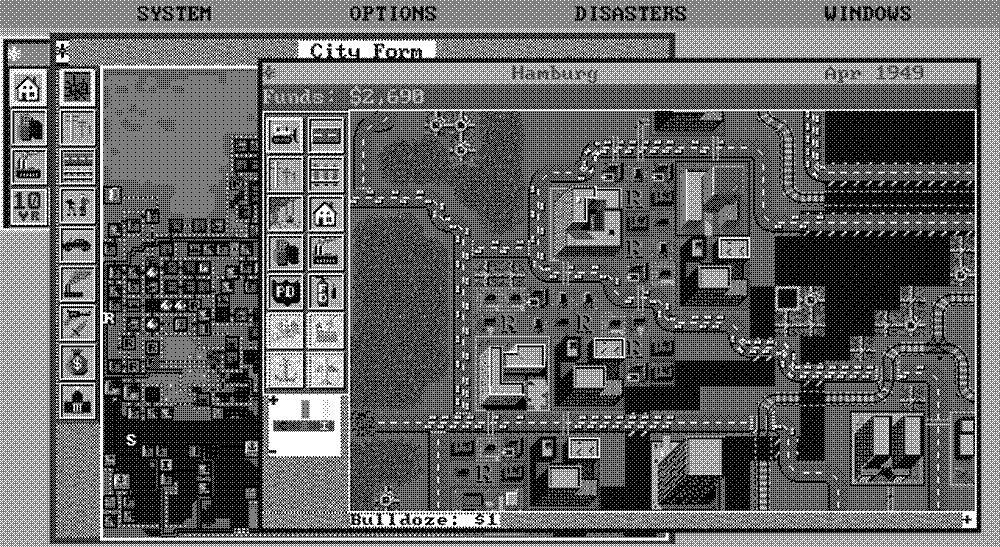 Screenshot: SimCity
