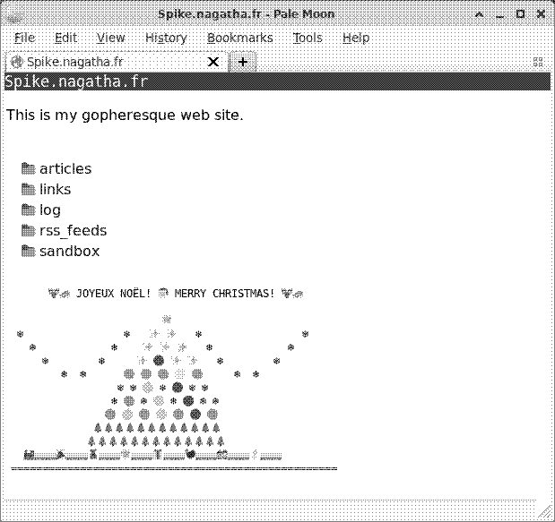 Screenshot of the website under spike.nagatha.fr/